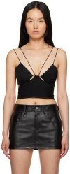 Miista Black Yang Tank Top In Black