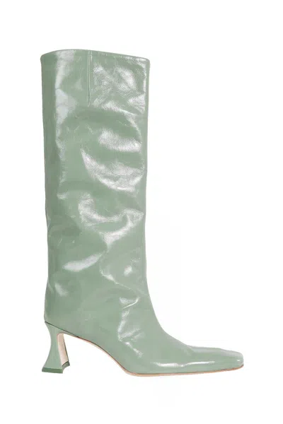 Miista Bluma Tall Boots In Green