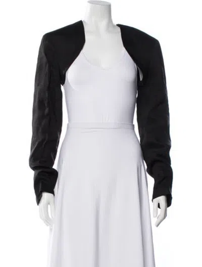 Pre-owned Miista Bolero In Black