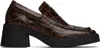 Miista Brown Karina Loafers