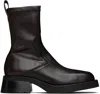 Miista Brown New Oliana Ankle Boots