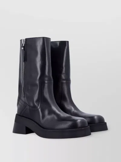 Miista Chunky Heel Ankle Boot Gunda