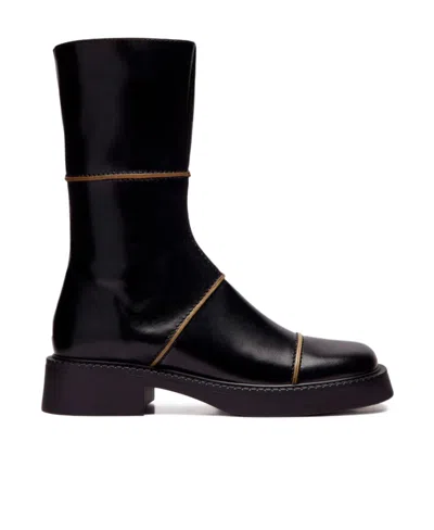 Miista Dahlia Ankle Boots In Black