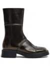 Miista Dahlia 40mm Keather Boots In Marrone