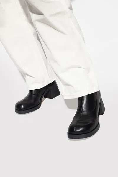 Miista Women's Elke Stretch Mid Calf Boots In Black