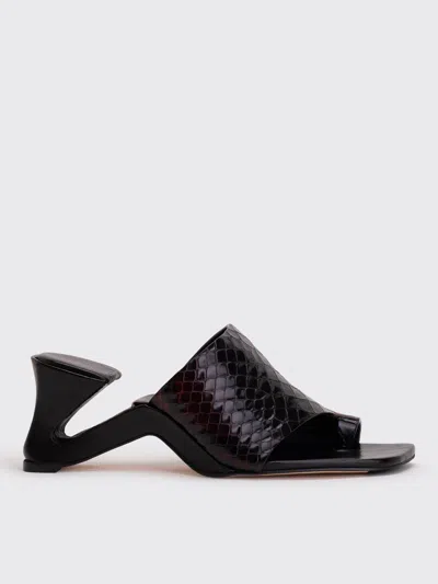 Miista Gaelle Brown Snake Sandals