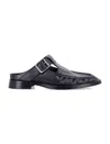 Miista Womens Gianna Leather Mules Black In Black