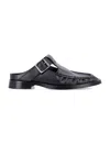 Miista Womens Gianna Leather Mules Black