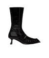 Miista Halle Short Boots In Black
