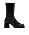 Miista High-heeled Short Boots In Black