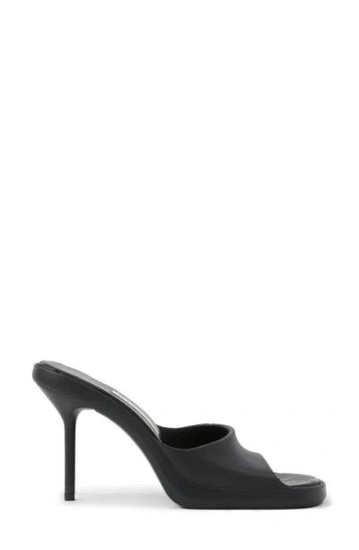 Miista Ida Mule Stiletto Sandal In Black