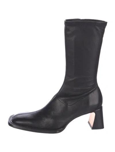 Pre-owned Miista Leather Boots In Blue