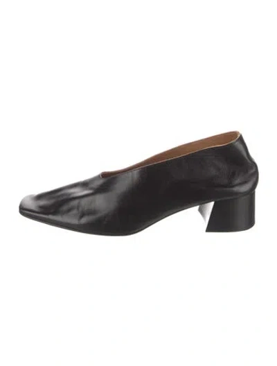 Pre-owned Miista Leather Pumps In Black