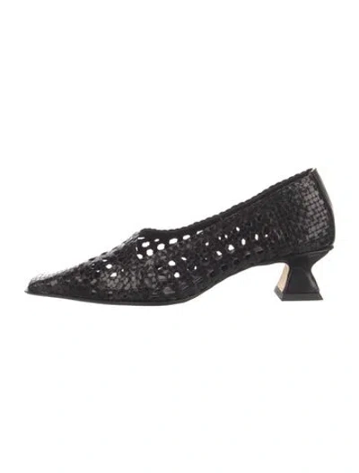 Pre-owned Miista Leather Pumps In Black