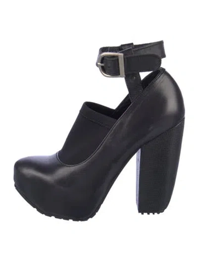 Pre-owned Miista Leather Pumps In Blue