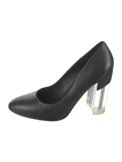 Pre-owned Miista Leather Pumps In Blue