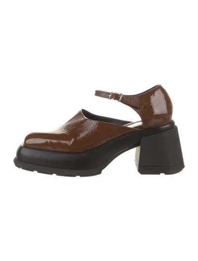 Pre-owned Miista Leather Pumps In Brown