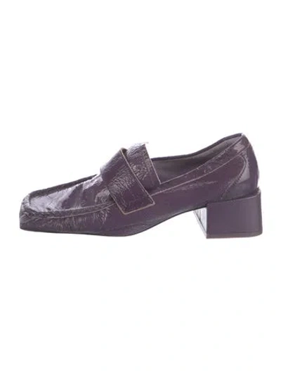 Pre-owned Miista Leather Pumps In Purple