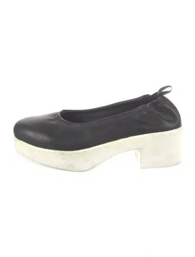 Pre-owned Miista Leather Slingback Pumps In Multi