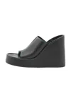 Miista Woman Sandals Black Size 7.5 Leather In Black