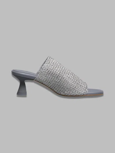 Miista Marilia Silver Sandals