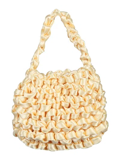 Miista Mini Handheld Bag In Yellow