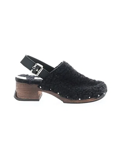 Pre-owned Miista Mule/clog In Black
