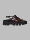 Miista Noreen Brown Coco Sandals
