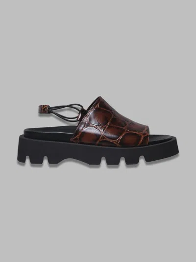 Miista Noreen Brown Coco Sandals