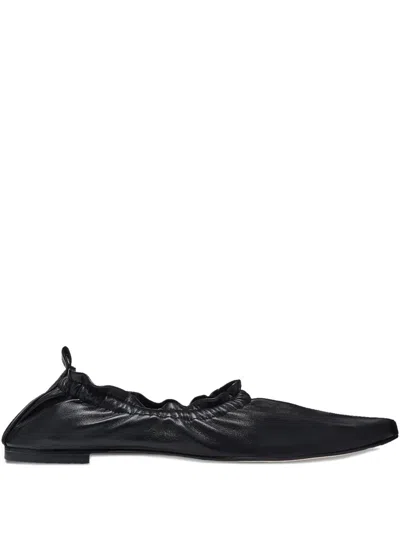 Miista Pointed-toe Ballet Flats In Black