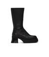 Miista High-heeled Short Boots In Black