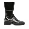 Miista Dahlia 40mm Keather Boots In Black/grey