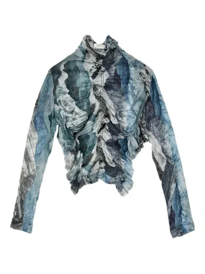 Miista Silva Top In Blue