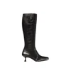 Miista Square-toed Boots In Black