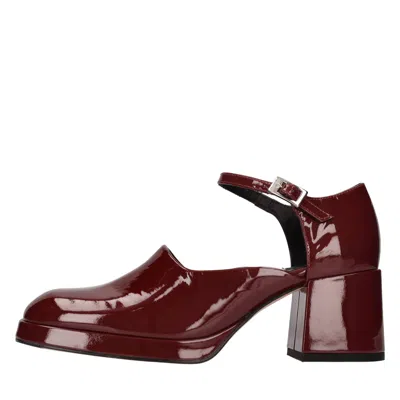 Miista With Heel In Burgundy