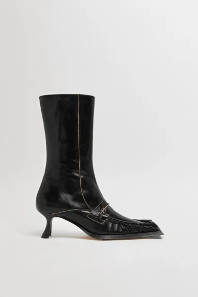 Miista Black Halle Boots