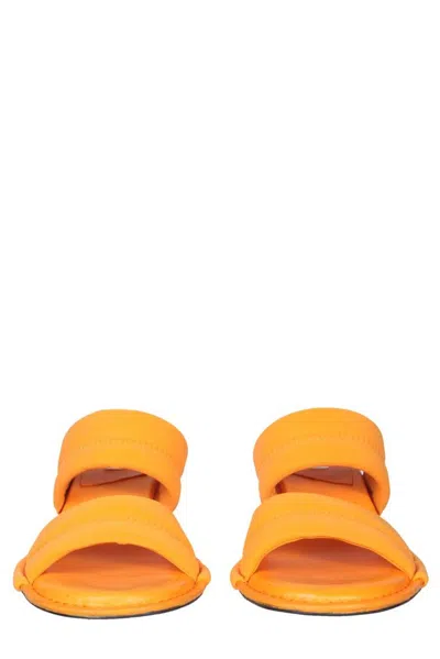 Miista Yvonne Chic Block Heel Sandals In Orange