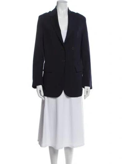 Pre-owned Mijeong Park Blazer In Blue