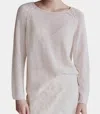 Mijeong Park Boat Neck Sweater In White In Neutral