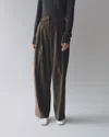 Mijeong Park Corduroy Wide Leg Pants In Brown In Brown
