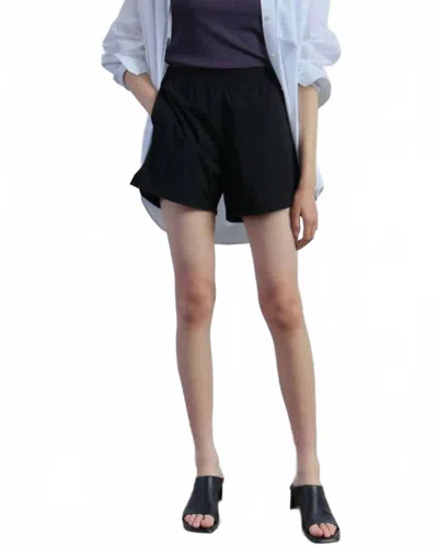 Mijeong Park Lightweight Shorts In Black
