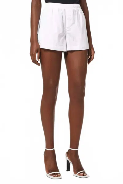 Mijeong Park Lightweight Shorts In White In Multi