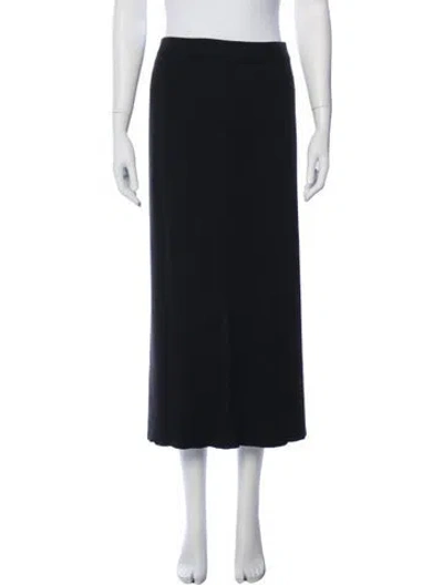 Pre-owned Mijeong Park Midi Length Skirt In Blue