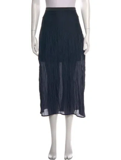 Pre-owned Mijeong Park Midi Length Skirt In Blue