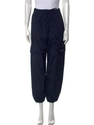 Pre-owned Mijeong Park Straight Leg Pants In Blue