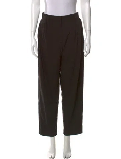 Pre-owned Mijeong Park Straight Leg Pants In Brown