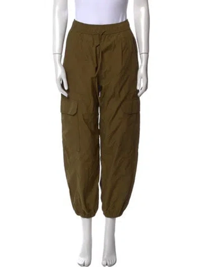 Pre-owned Mijeong Park Straight Leg Pants In Green