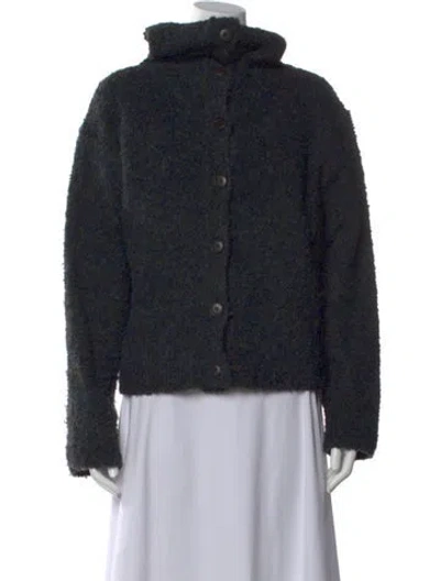 Pre-owned Mijeong Park Turtleneck Sweater In Black