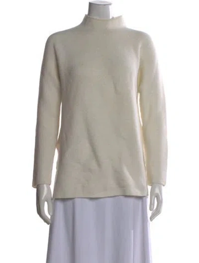 Pre-owned Mijeong Park Turtleneck Sweater In Neutral