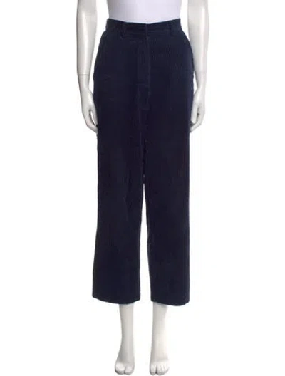 Pre-owned Mijeong Park Wide Leg Pants In Blue
